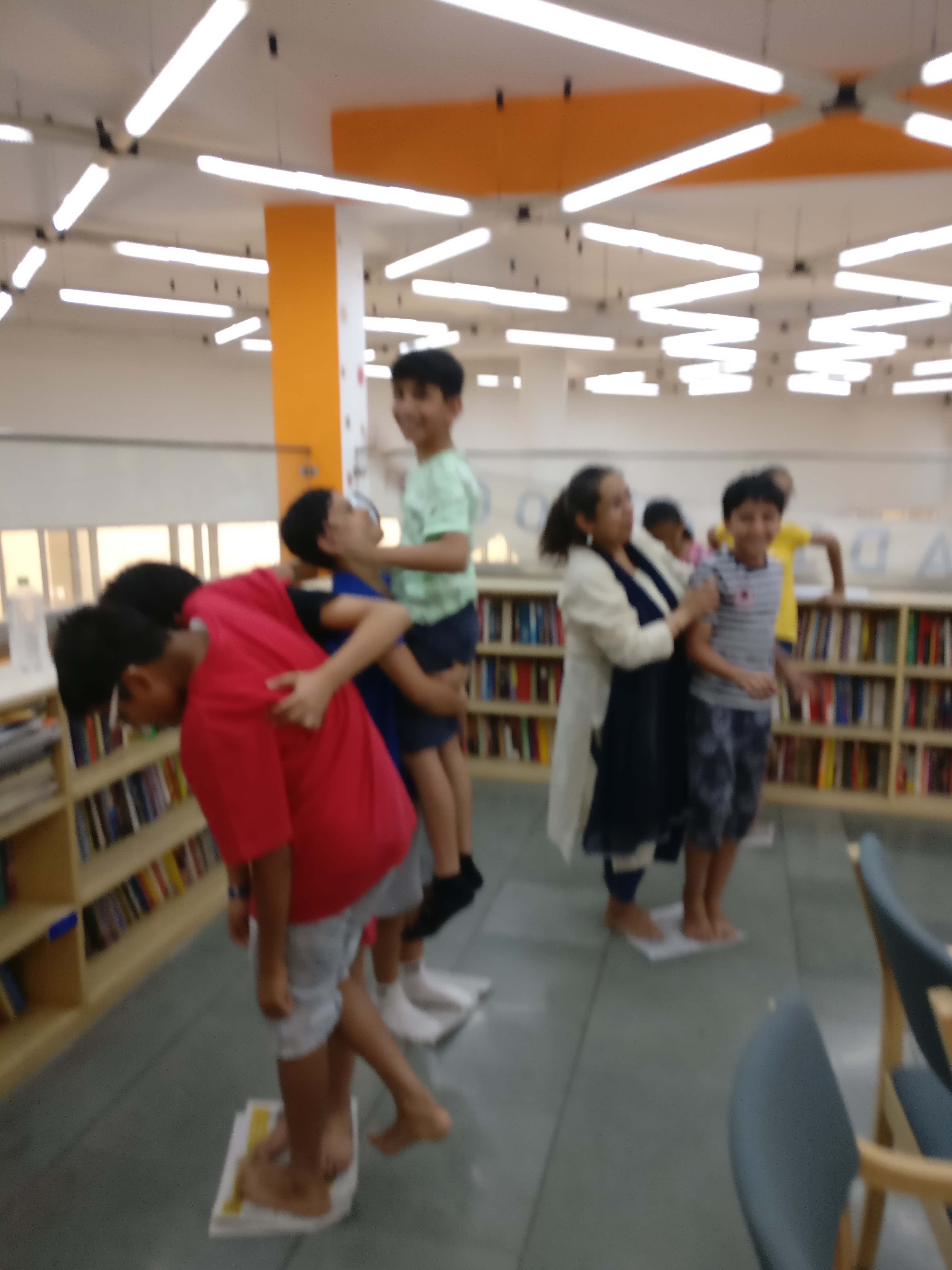 Story Tree session moment - storytelling workshop